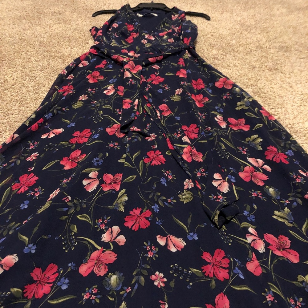 Chetta B Maxi Floral Dress